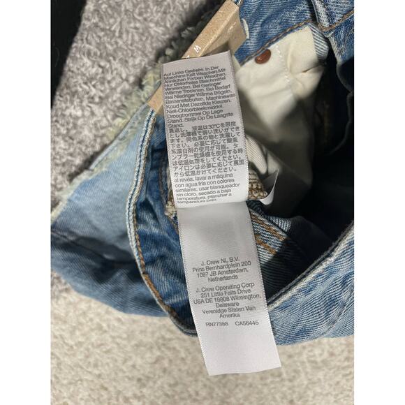 NWT Madewell Women's Size 27 Relaxed Denim Shorts Lemar Wash - Picture 10 of 11